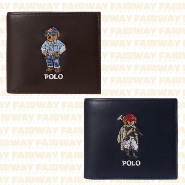 WIN a Ralph Lauren Polo Bear Leather Billfold Wallet!