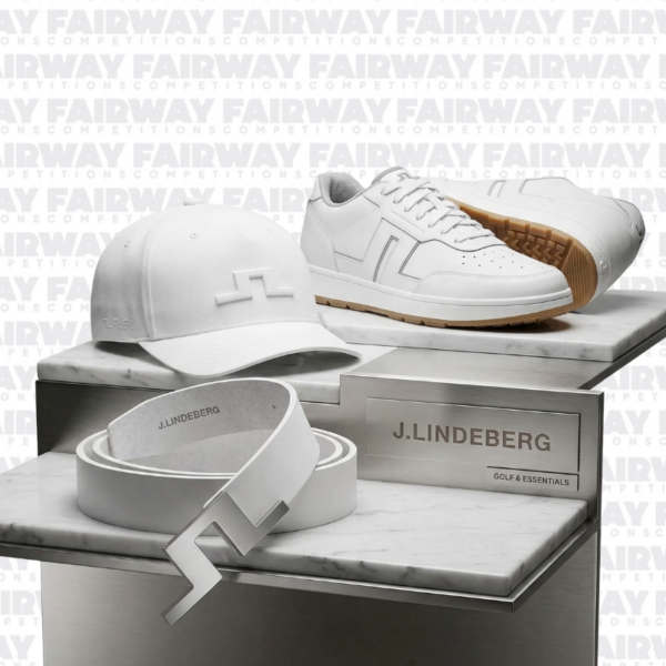 WIN a J Lindeberg Ace Low-Top Spikeless Golf Shoes & Hat & Belt Bundle!