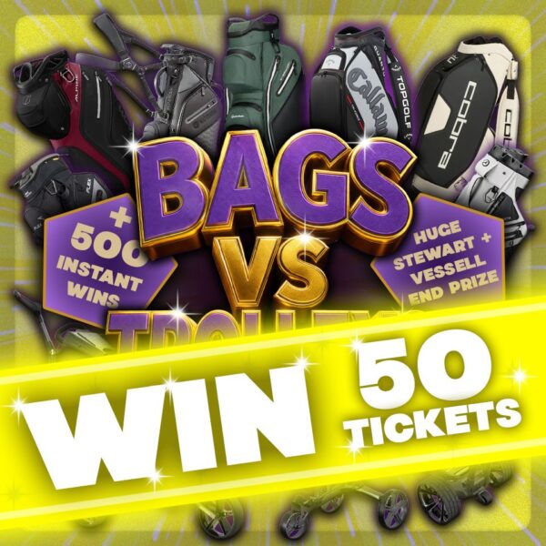 WIN 50 TICKETS INTO THE NEW STEWART Q FOLLOW TROLLEY & VESSEL LUX PRO CART II DRAW!