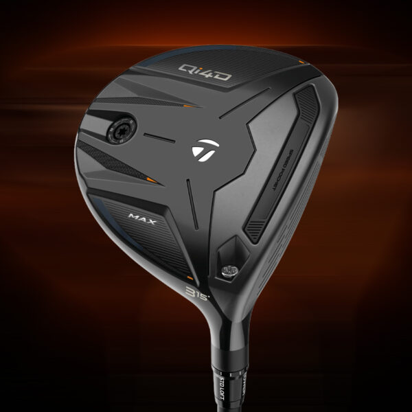 WIN a TaylorMade Qi4D Max Golf Fairway Wood!