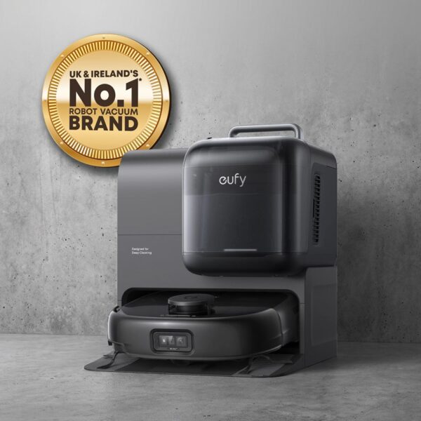 WIN a EUFY Omni E28 Robot Vacuum & Mop with All-in-One Station & Portable Deep Cleaner!
