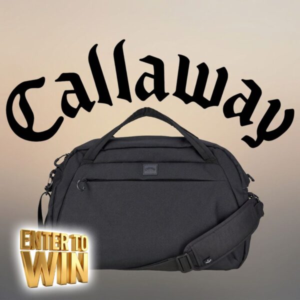 WIN a Callaway Clubhouse Golf Duffel Bag!