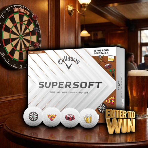 WIN A Box of Callaway Supersoft Pub Golf Balls!