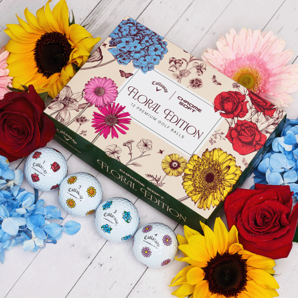 WIN a Dozen Callaway Limited Edition Chrome Soft Flowers Golf Balls!