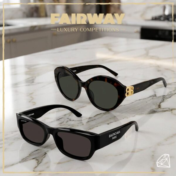 WIN A Balenciaga His & Hers Sunglasses Duo!