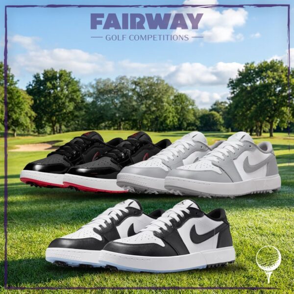 WIN a Pair of Nike Air Jordan 1 Low G Spiked Golf Shoes!