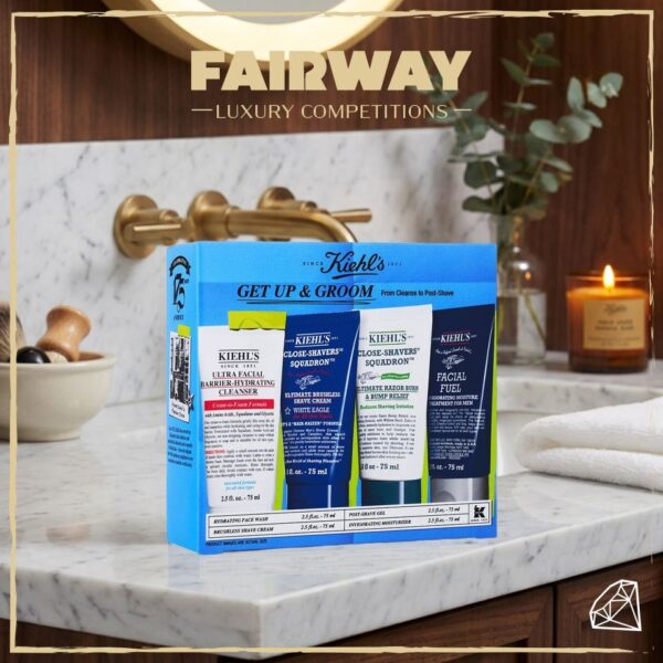 WIN a Khiels Get Up & Groom Gift Set!
