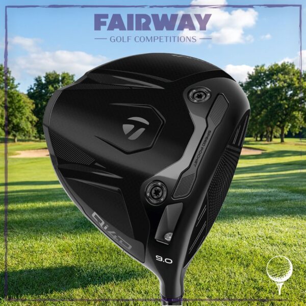 WIN a TaylorMade Limited Edition Qi4D Shadowfall Golf Driver!