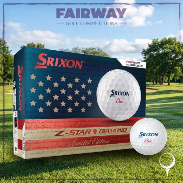 WIN 1 Dozen Srixon Limited Edition US Open Z-Star Diamond Golf Balls!