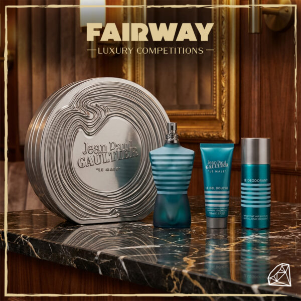 WIN a Jean Paul Gaultier LE MALE Eau De Toilette 125ml Gift Set!