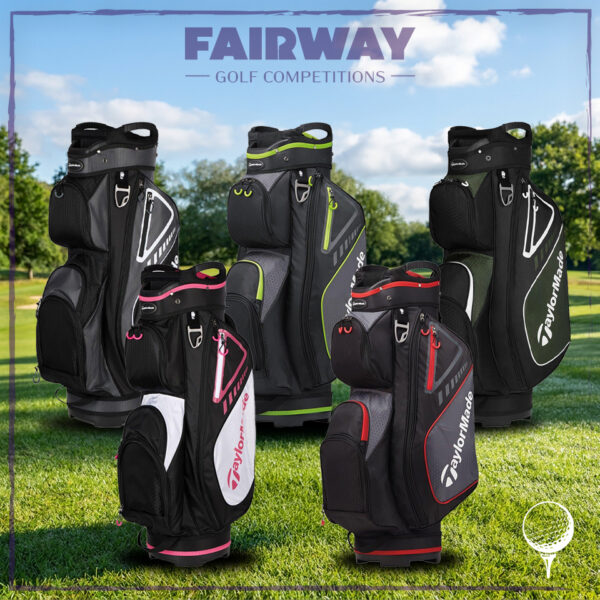 WIN a TaylorMade Select Plus Lightweight Golf Cart Bag!