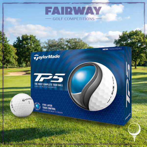 WIN 1 Dozen TAYLORMADE TP5 Golf Balls!