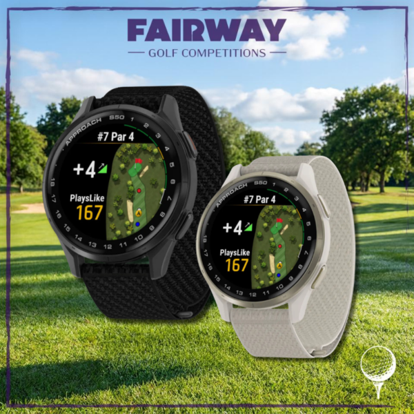 WIN a Garmin Approach S50 GPS Golf Watch!