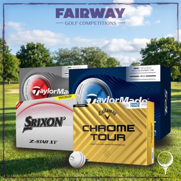 WIN 2 dozen Premium Golf Balls of your choice!
