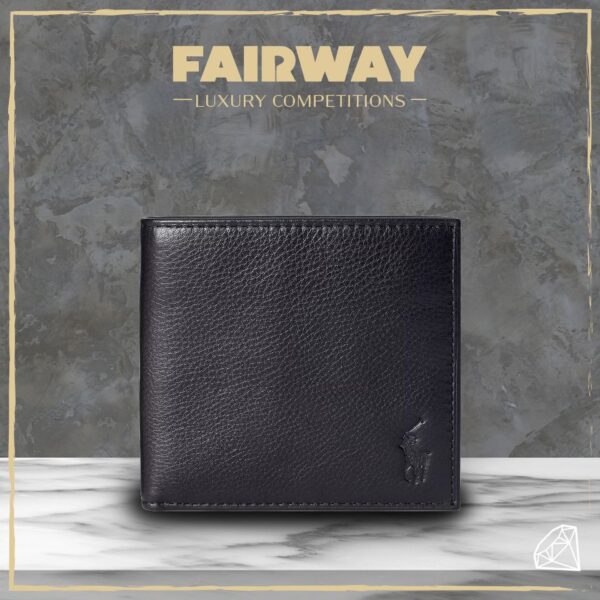 WIN a Polo Ralph Lauren Mens Pebble Leather Billfold Wallet!