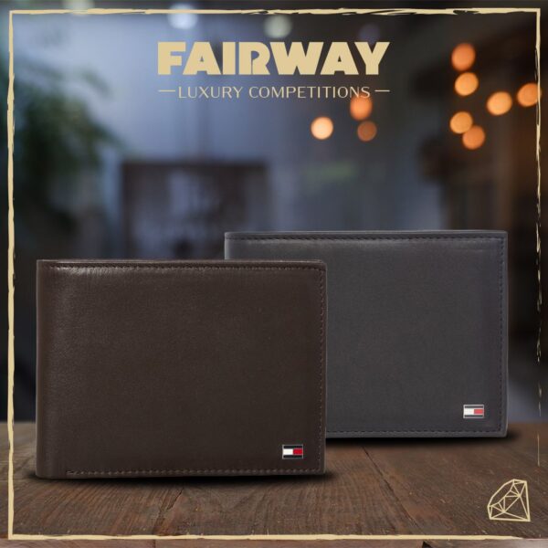 WIN a Tommy Hilfiger Eton Bifold Coin Pocket Leather Wallet!