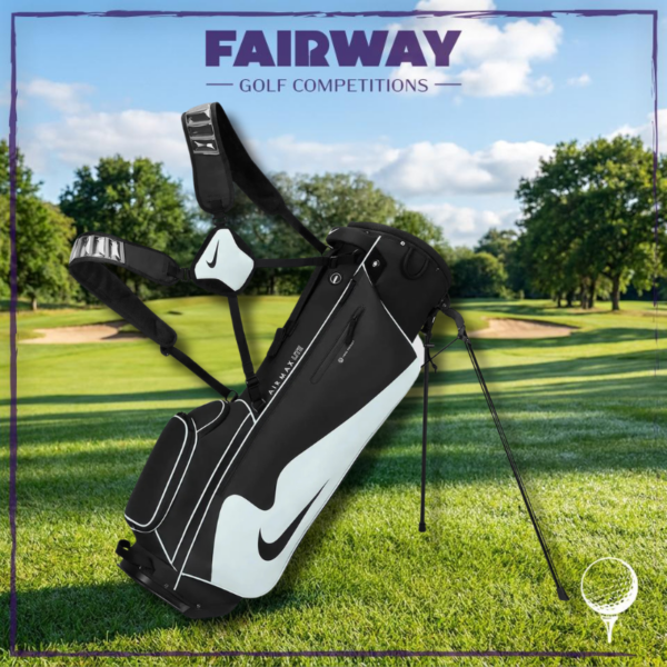WIN an Air Max Lite Golf Bag Black/Pure Platinum!