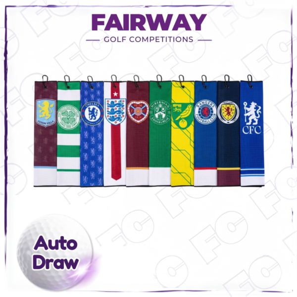 WIN A Football LUMI 2.0 Tri-Fold Golf Towel of choice! – AUTO DRAW
