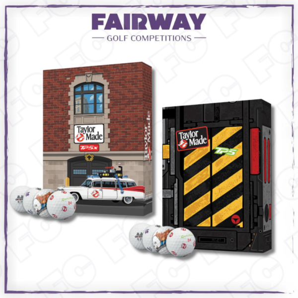 WIN 1 Dozen TP5 + 1 Dozen TP5X TaylorMade x Ghostbusters Golf Balls!